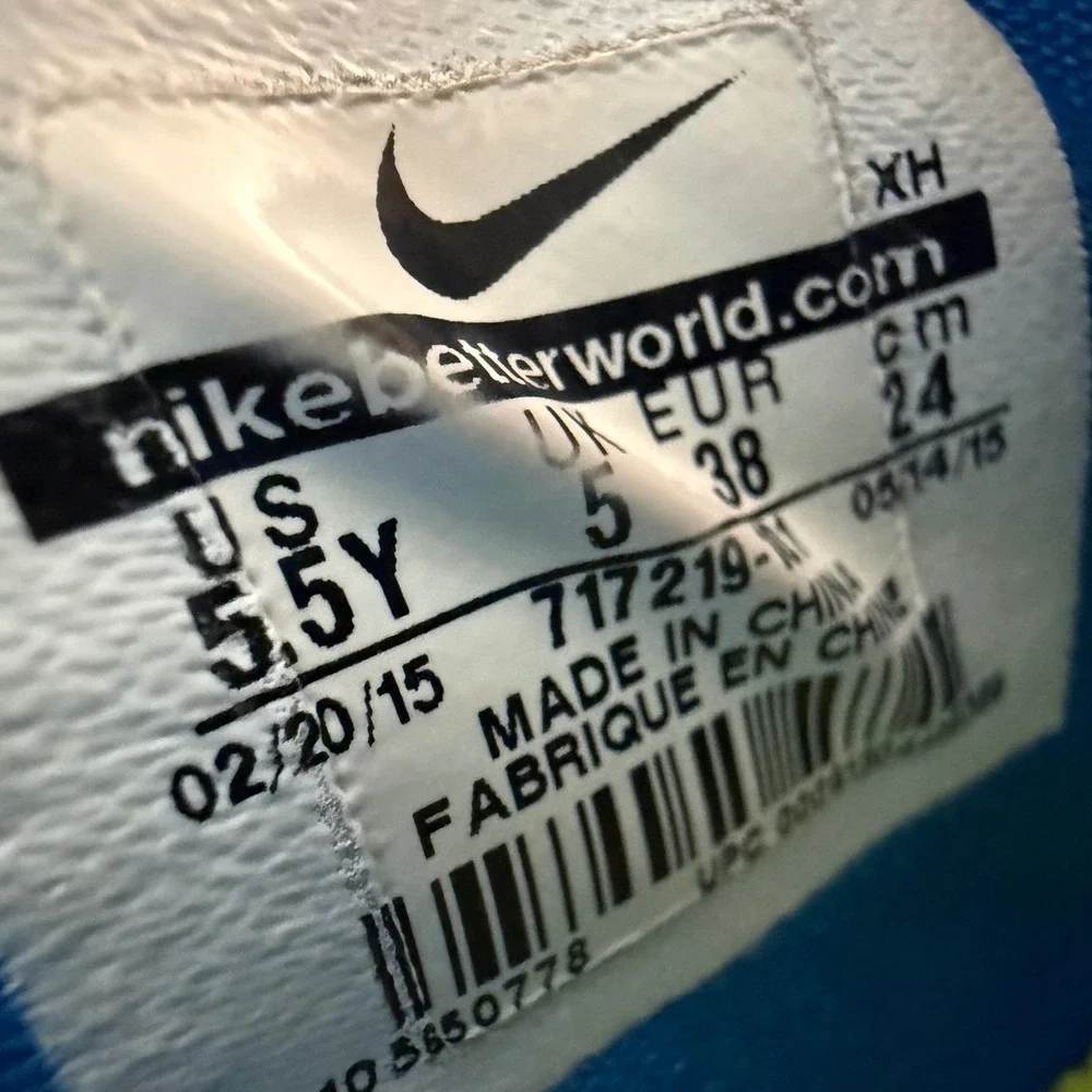 Nike Kyrie 1 Brotherhood Blue Anthracite Kids 5.5Y Basketball Shoes